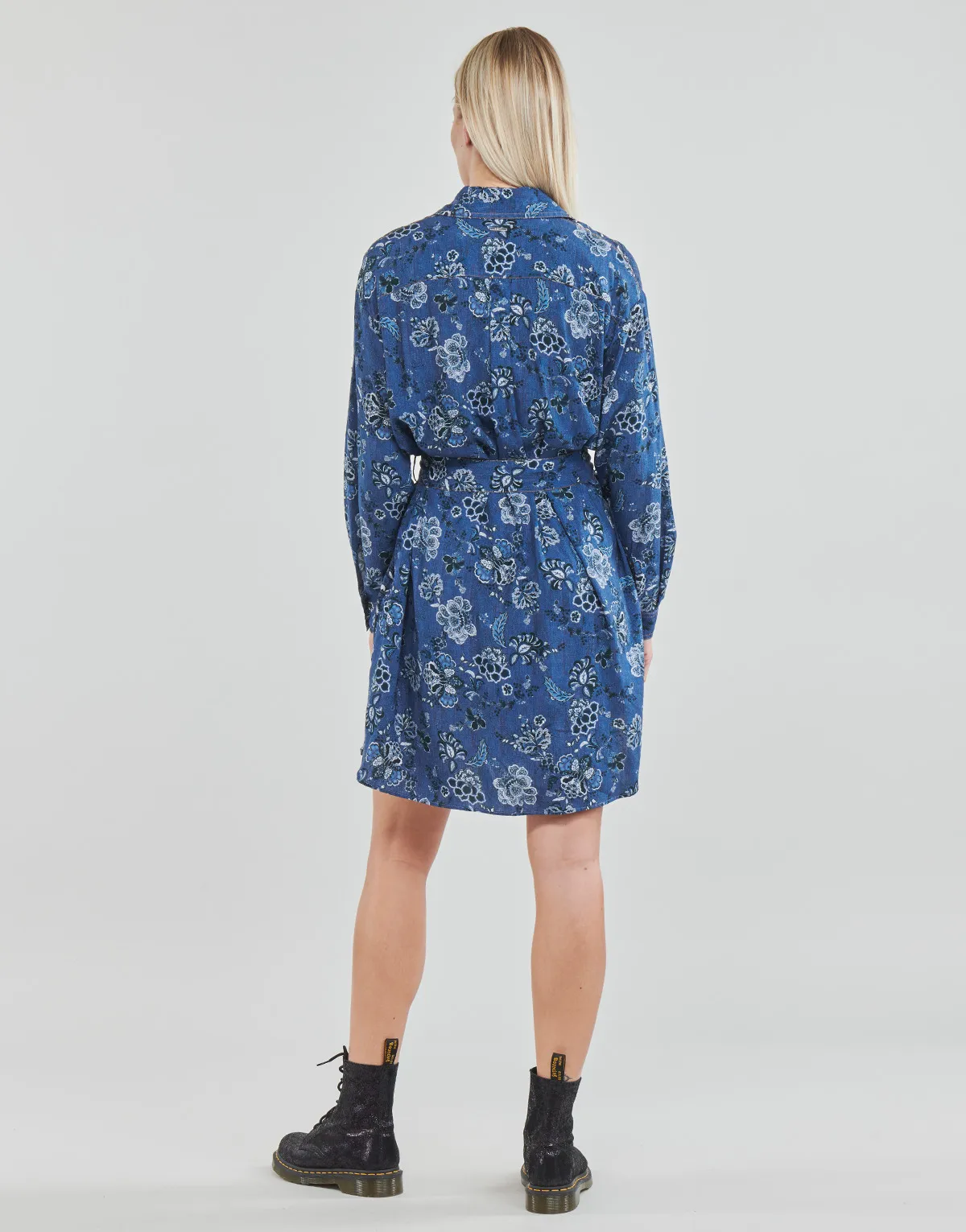 ABITO CAMICIA DEN.BLUE PRINTS WASH