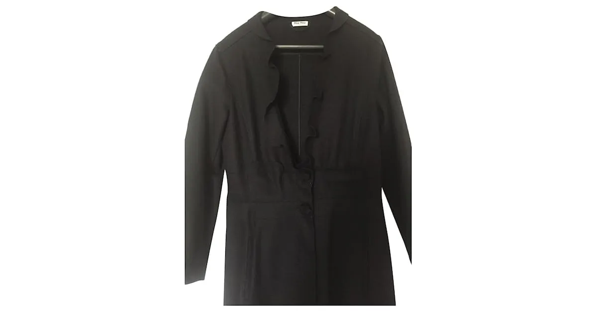 Autre Marque Abrigos, Ropa de calle Negro 