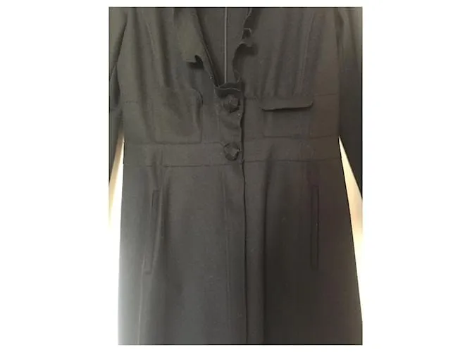 Autre Marque Abrigos, Ropa de calle Negro 