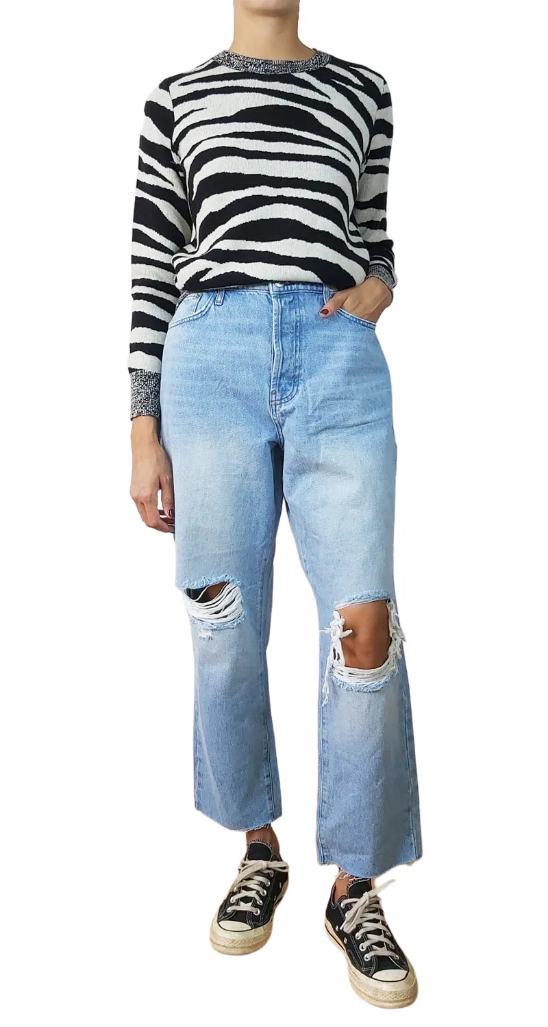 BANANA REPUBLIC Sweater Cebra Lana