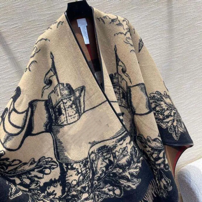 Bufandas de diseñador de hombre de mujer a cuadros clásicos Bufandas 100% de cachemira para mujeres y para hombres en invierno e
