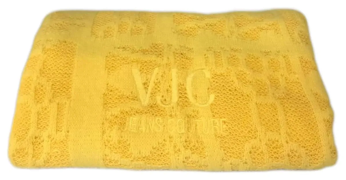 Bufandas VERSACE T.  Algodón Amarillo 