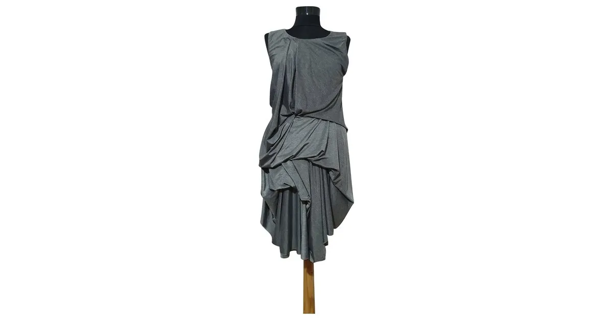 Cos Vestidos Gris 