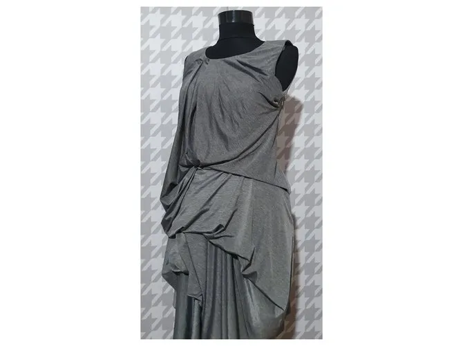 Cos Vestidos Gris 