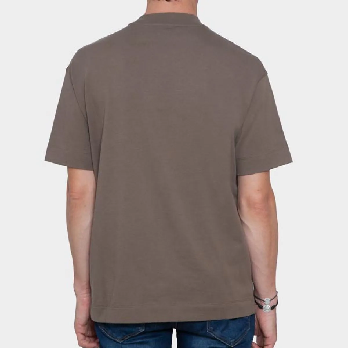 EMPORIO ARMANI - Camiseta marrón