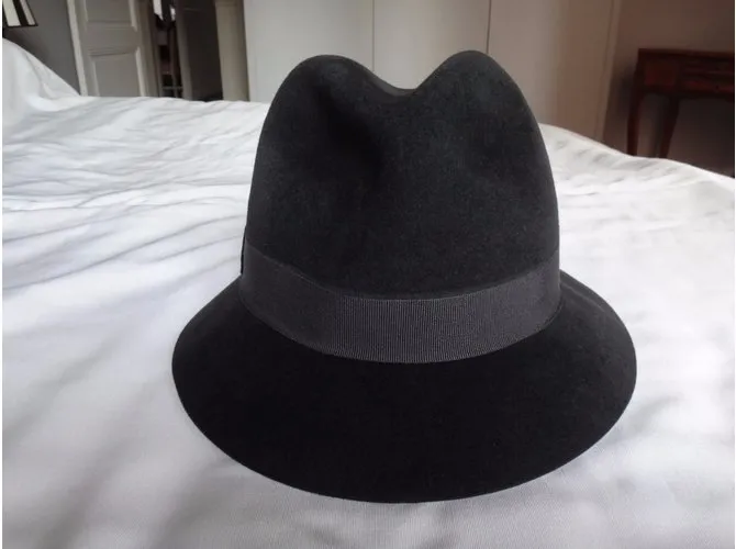 Hermès Sombreros Gris antracita 