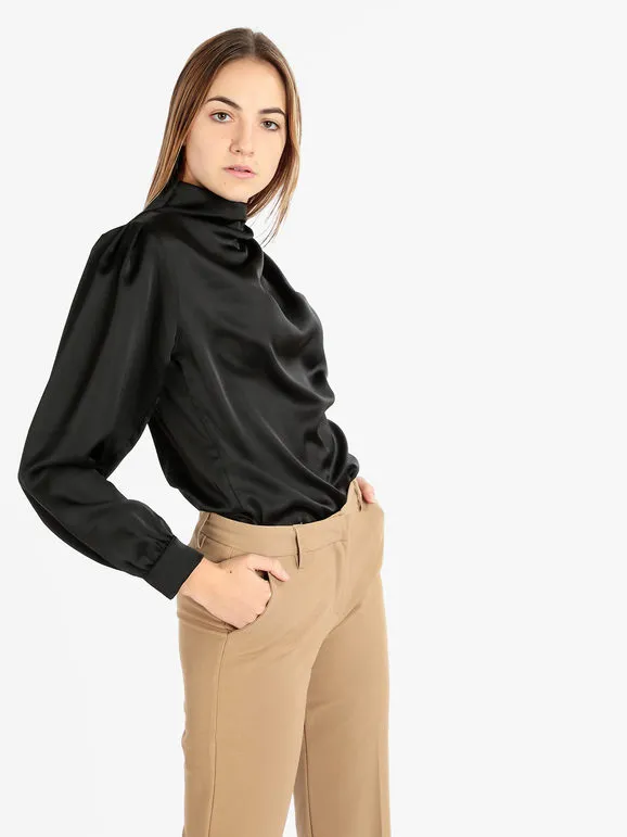 Moda Fashion Blusa tipo seda para mujer